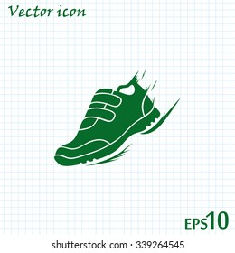 Running shoe icon