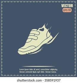 Running shoe icon