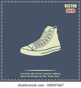 Running shoe icon