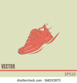 Running shoe icon