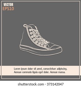 Running shoe icon