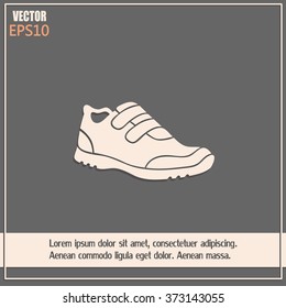 Running shoe icon