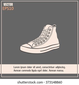 Running shoe icon