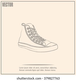 Running shoe icon