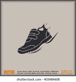 Running shoe icon