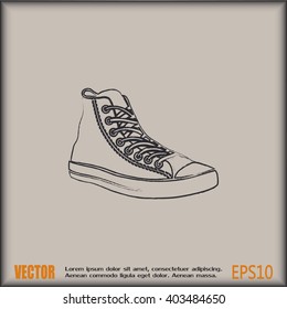 Running shoe icon
