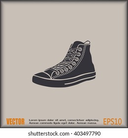 Running shoe icon