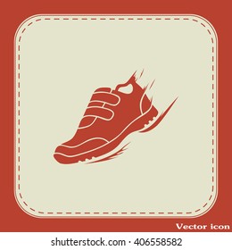 Running shoe icon