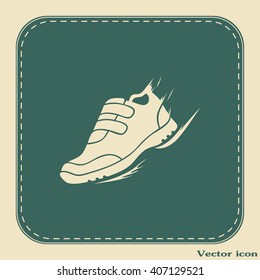Running shoe icon