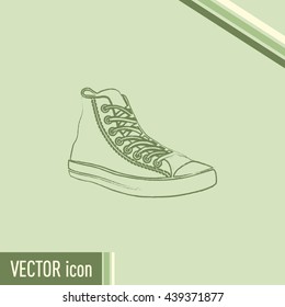 Running shoe icon