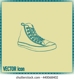 Running shoe icon