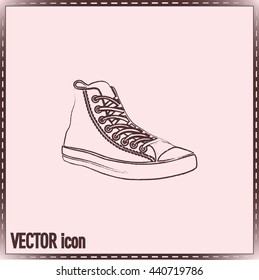 Running shoe icon