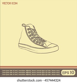 Running shoe icon