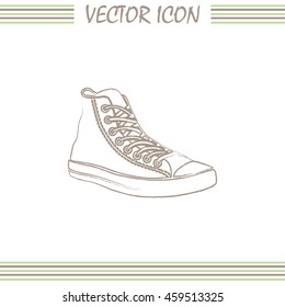 Running shoe icon