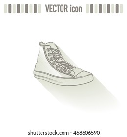 Running shoe icon