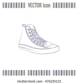 Running shoe icon