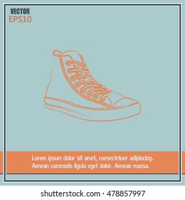 Running shoe icon