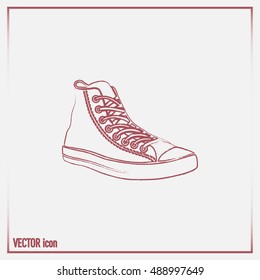 Running shoe icon