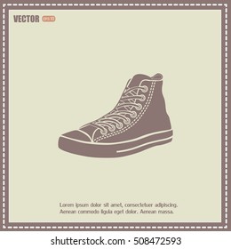Running shoe icon