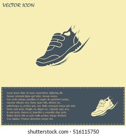 Running shoe icon