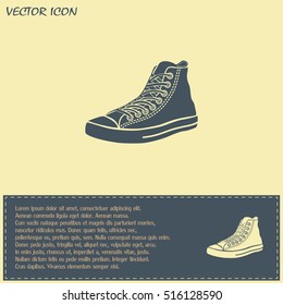 Running shoe icon