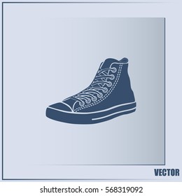 Running shoe icon