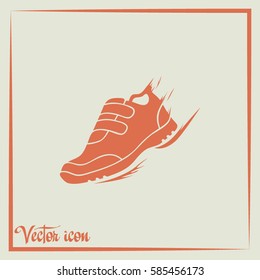 Running shoe icon