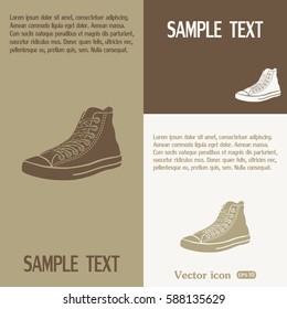 Running shoe icon