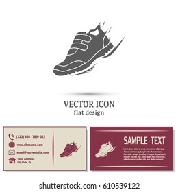 Running shoe icon