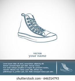 Running shoe icon