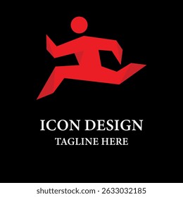 Running Shoe Icon for Activity Trackers