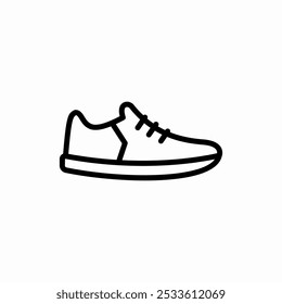 running shoe icon sign vector