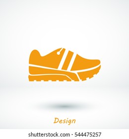 Running shoe icon, vector best flat icon, EPS