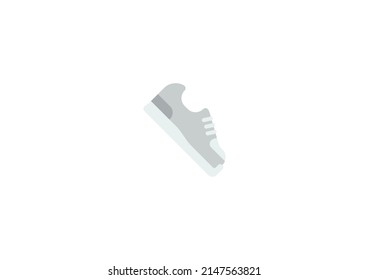 Running Shoe Vector Isolated Emoticon. Running Shoe Icon