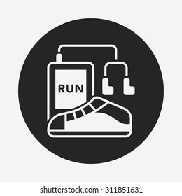 running shoes icon