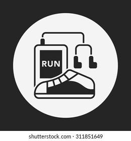 running shoes icon