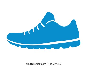 Running shoes icon