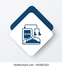 running shoes icon