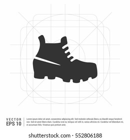 Running shoes icon

