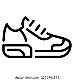 Running Shoes Icon Illustration can be used for web app, infographic, etc