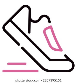 Running Shoes icon illustration can be used for web, app, infographic, etc