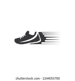 running shoes icon logo