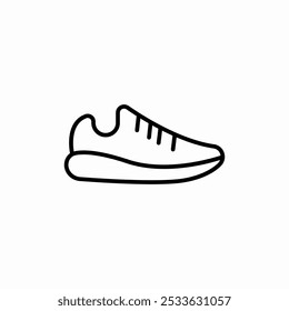 running shoes icon sign vector