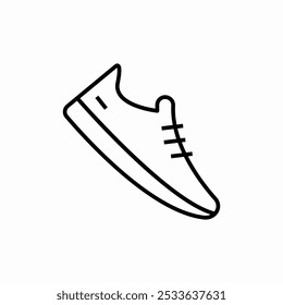 running shoes icon sign vector