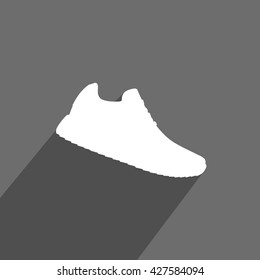 Running shoes icon. Vector