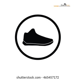 Running shoes icon.vector illustration.