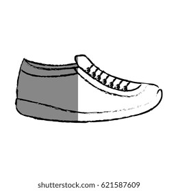 running shoes isolated icon