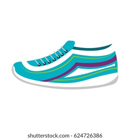 running shoes isolated icon