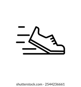 Running shoes vector illustration eps 10 