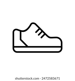 running shores icon symbol vector template 